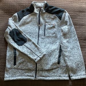 Greg Norman for Tasso Ella Full Zip Jacket Gray